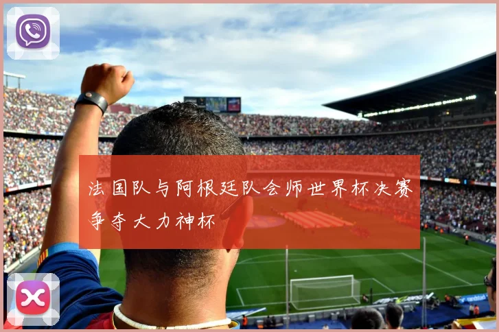 法国队与阿根廷队会师世界杯决赛争夺大力神杯